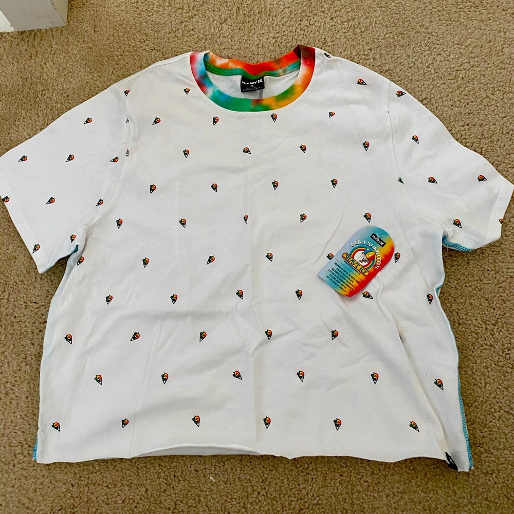 Hurley crop tee
